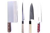 Japanese knife, Western knife, Chinese knife
