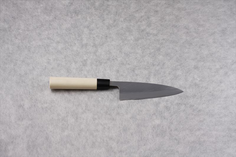 Japanese Salmon cutting knife [Kurouchi], Deba Knife